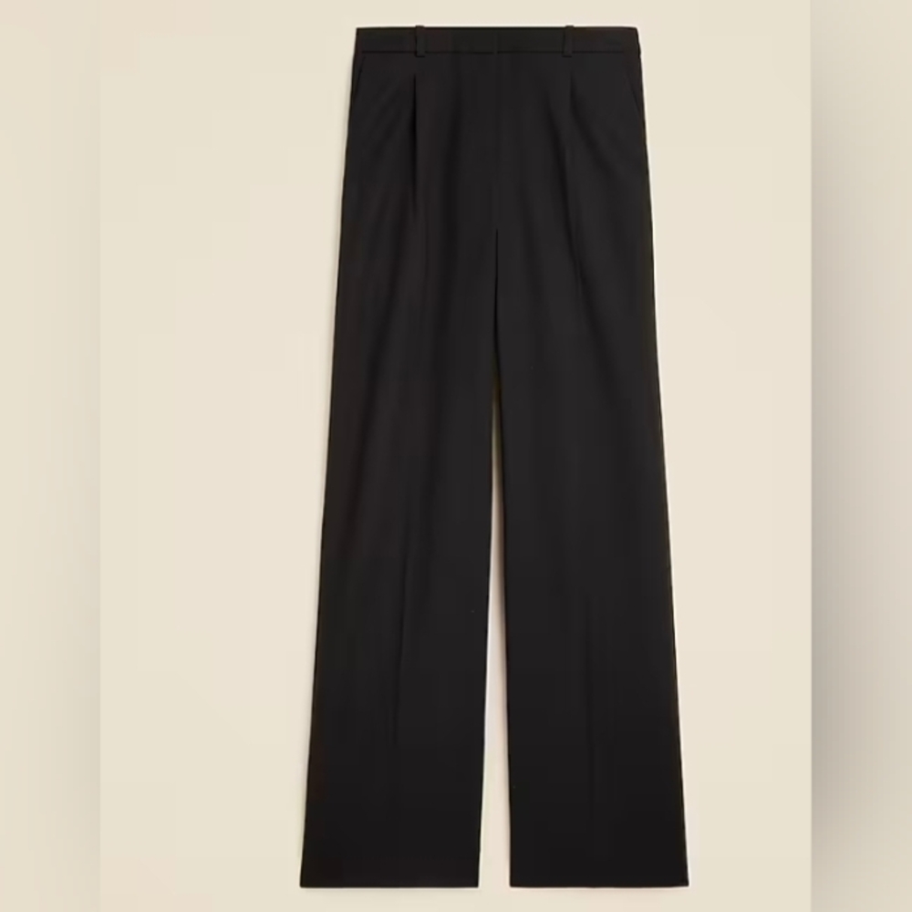Lower Rise Essential Wide-Leg Pant - Picture 3 of 3